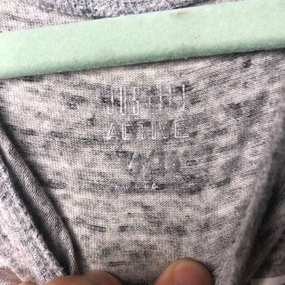 Justice Active Cropped Top Grey T-Shirt Small - Picture 4 of 4